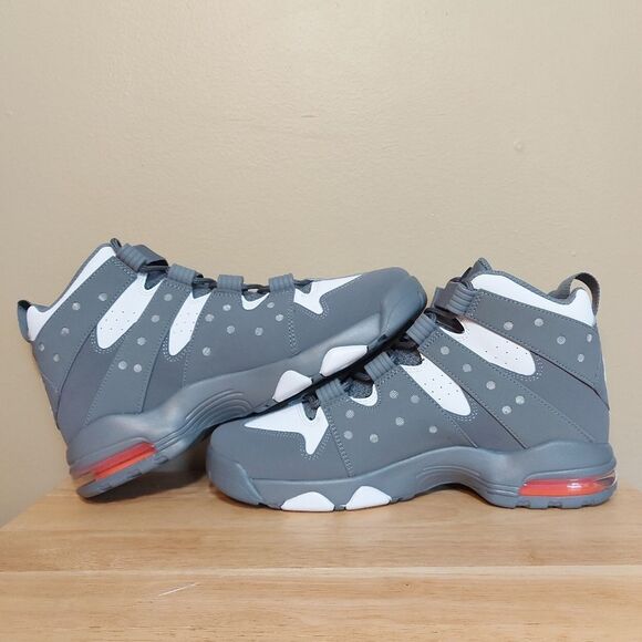 Nike Air Max 2 CB '94 Barkley Cool Grey White Orange 305440-005 Men's Size 10 - Picture 4 of 7